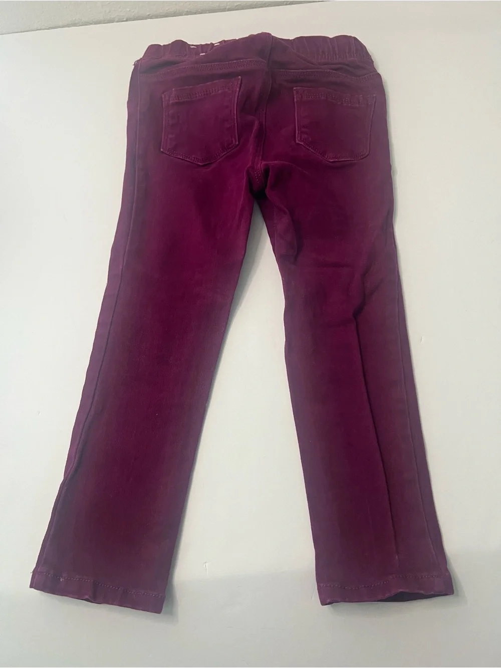 Girls 3T Old Navy burgundy/Wine colored jeggings
